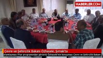 Çevre ve Şehircilik Bakanı Özhaseki, Şırnak'ta