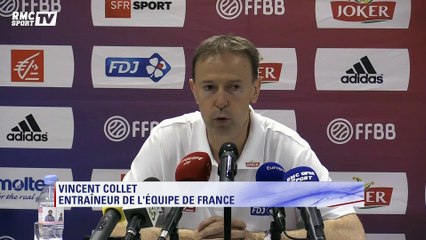 Collet : "Moi l'équipe que je crains le plus c'est le Canada"