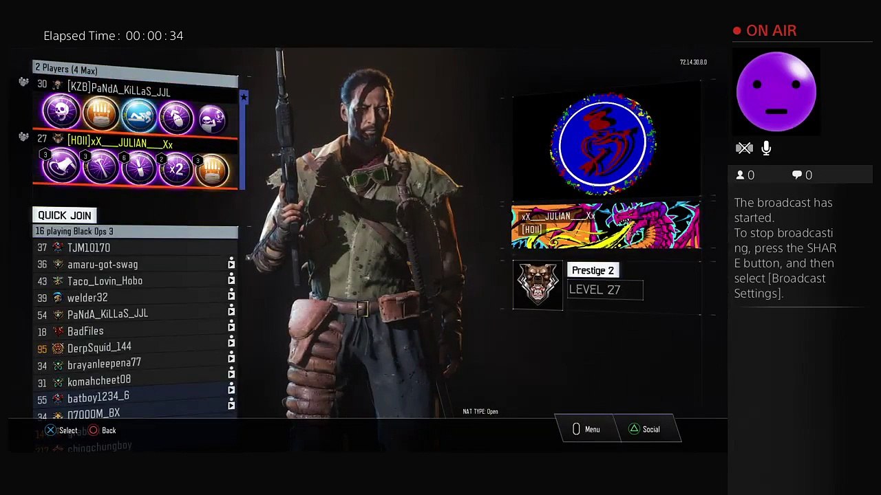 xX___JULlAN___Xx black ops 3 zombies gameplay with panda (5)