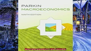 Pdf online  Macroeconomics 9th Edition