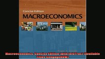 Read here Macroeconomics Concise Edition with InfoTrac Available Titles CengageNOW