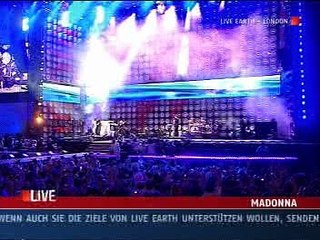 MADONNA Ray Of Light Live Earth Part 2 2007