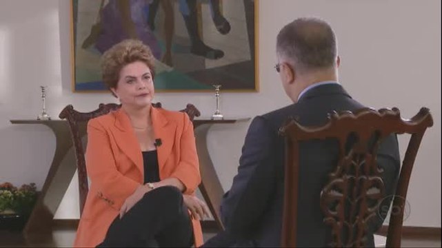 Kennedy Alencar entrevista a presidente afastada Dilma Rousseff - Parte 1