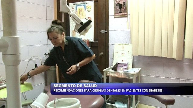 Recomendaciones para cirugias dentales en pacientes con diabetes
