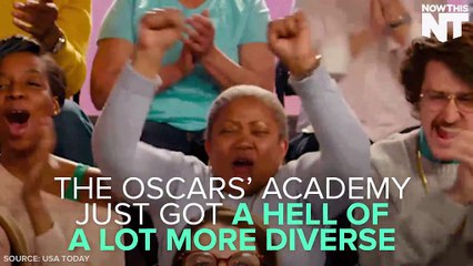 The Oscars' Academy Just Became A Hell Of A Lot More Diverse