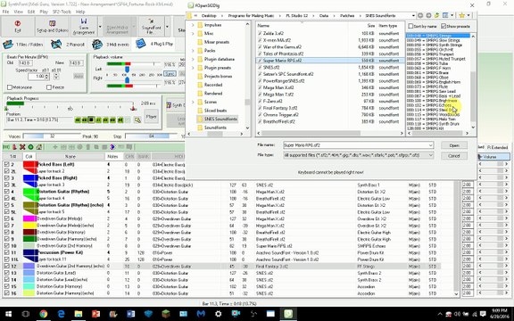 Star Fox 64 - Fortuna Rock (MIDI by King Meteor) (SNES Remix + Arachno Soundfont)