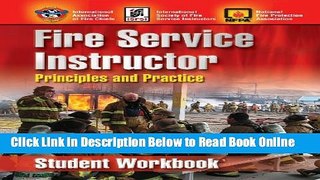 Read Fire Service Instructor: Principles And Practice, Student Workbook  Ebook Free