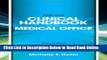 Download Delmar Learning s Clinical Handbook for the Medical Office  PDF Free