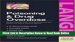 Download Poisoning   Drug Overdose  PDF Online