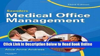Download Saunders Medical Office Management, 3e  Ebook Online