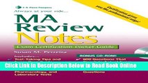 Read MA Review Notes: Exam Certification Pocket Guide (Exam Certification Pocket Guides)  Ebook Free