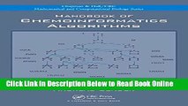 Read Handbook of Chemoinformatics Algorithms (Chapman   Hall/CRC Mathematical and Computational