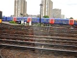 Pacing Trains outside of london