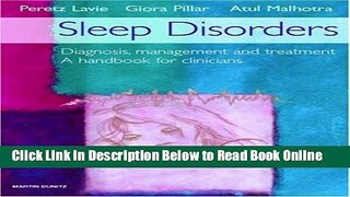 Read Sleep Disorders: Diagnosis Management and Treatment  Ebook Free