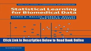 Read Statistical Learning for Biomedical Data (Practical Guides to Biostatistics and