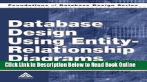 Download Database Design Using Entity-Relationship Diagrams (Foundations of Database Design)