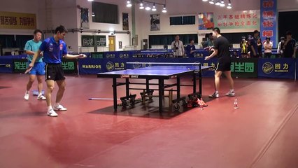 Zhang Jike tranning with Yasaka blade