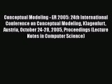 [PDF] Conceptual Modeling - ER 2005: 24th International Conference on Conceptual Modeling Klagenfurt