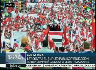 下载视频: Maestros de Costa Rica rechazan políticas neoliberales en el sector