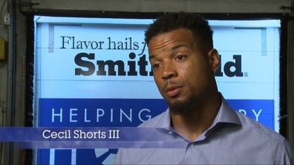 Star Football Player Cecil Shorts III Feeds The Hungry