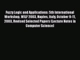 [PDF] Fuzzy Logic and Applications: 5th International Workshop WILF 2003 Naples Italy October