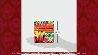 READ book  Pocket Posh Word Roundup Hollywood 100 Puzzles  BOOK ONLINE