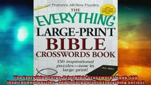 FREE PDF  The Everything LargePrint Bible Crosswords Book 150 inspirational puzzlesnow in large  BOOK ONLINE