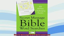 READ book  Secret Message Bible Word Searches  FREE BOOOK ONLINE