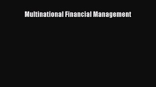 Read Multinational Financial Management PDF Free