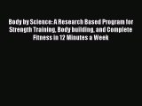 Download Book Body by Science: A Research Based Program for Strength Training Body building