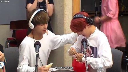 [ENG SUB] 150702 Super Junior's Kiss the Radio - BTS Jimin's Mission VMIN CUT