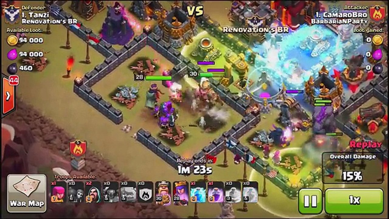 Clash of Clans  MUST SEE ATTACK! WTF 49%  CoC Clan War Fails and Clutches (GoWipe and Dragons)