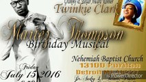 Birthday Musical for Martez Thompson featuring Twinkie Clark.