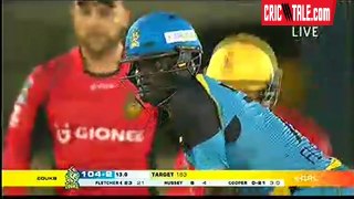 Wonderful Catch by Umar Akmal in CPL T20 2016