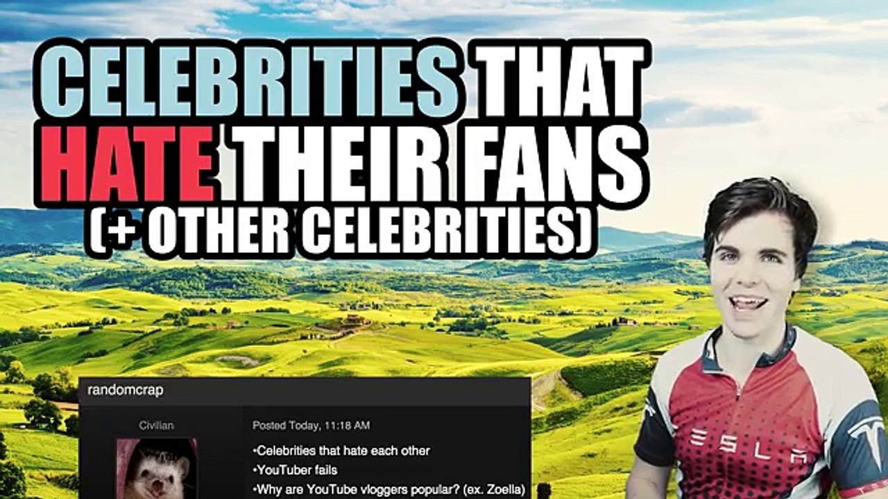 Celebrities That Hate Their Fans (+ Hate Other Celebrities)