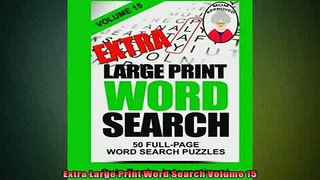 READ book  Extra Large Print Word Search Volume 15  BOOK ONLINE