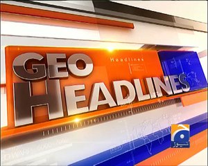 Geo News Headlines - 30 June 2016 - 1100