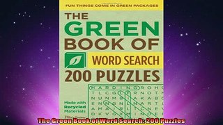READ book  The Green Book of Word Search 200 Puzzles  BOOK ONLINE