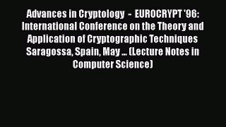 [PDF] Advances in Cryptology  -  EUROCRYPT '96: International Conference on the Theory and