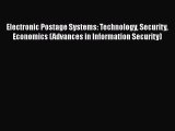 [PDF] Electronic Postage Systems: Technology Security Economics (Advances in Information Security)