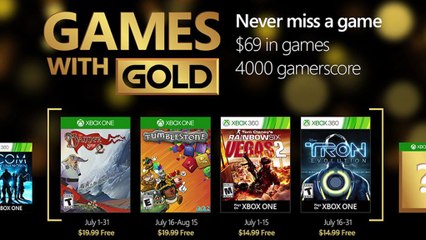 Xbox - July Games with Gold