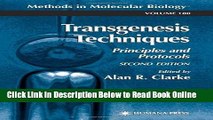 Download Transgenesis Techniques: Principles and Protocols (Methods in Molecular Biology)  PDF Free