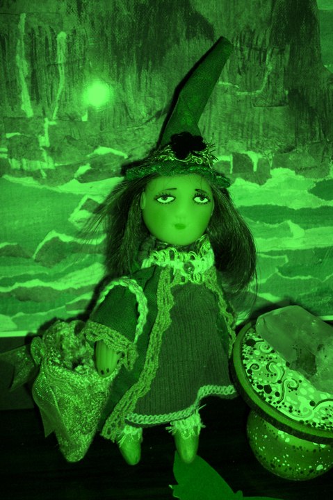 Green Witch Visits The Magic Shoppe