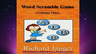 FREE DOWNLOAD  Word Scramble Game  Volume One  FREE BOOOK ONLINE