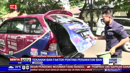 Tips Menjaga Tekanan Ban