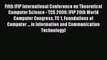 [PDF] Fifth IFIP International Conference on Theoretical Computer Science - TCS 2008: IFIP