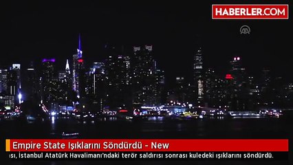 Empire State Işıklarını Söndürdü - New