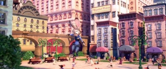 The Big Donut! - Disney's ZOOTOPIA Movie Clip # 5