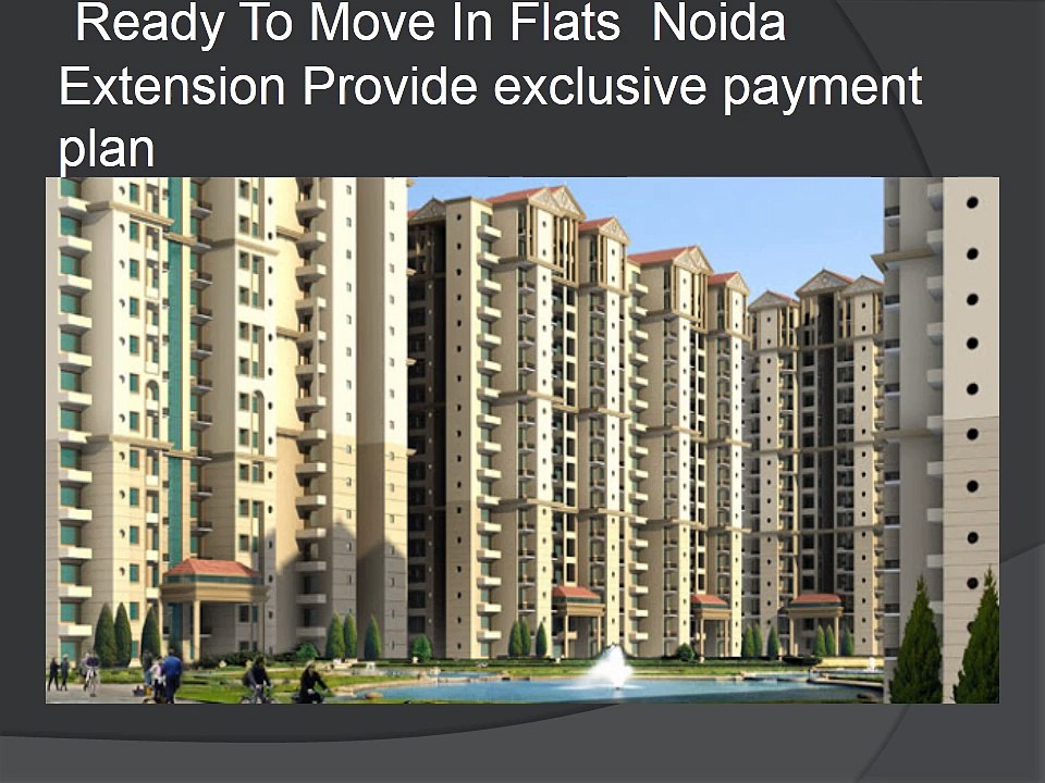 ready to move in 2bhk flats in noida extension