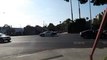 Cette intersection n'a aucune signalisation.. Cauchemard routier à Los Angeles